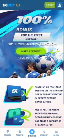 1xBet app screenshot 4