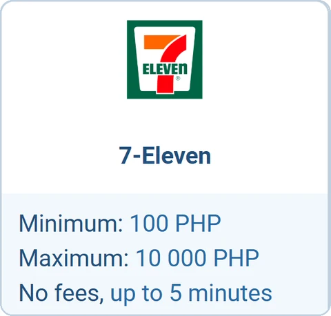 1xBet deposit via 7-Eleven, Philippines
